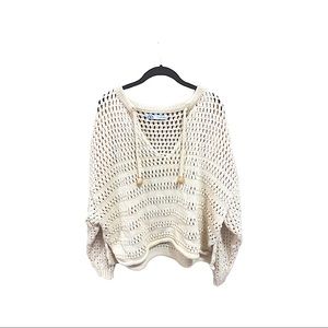 Zara knitted 100% cotton sweater